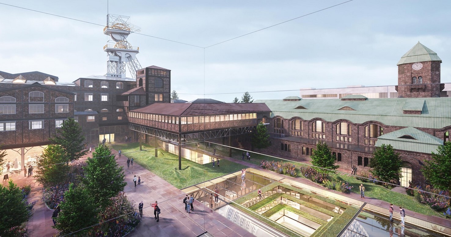 Katowice: Hub gamingowy na terenie kopalni Wieczorek