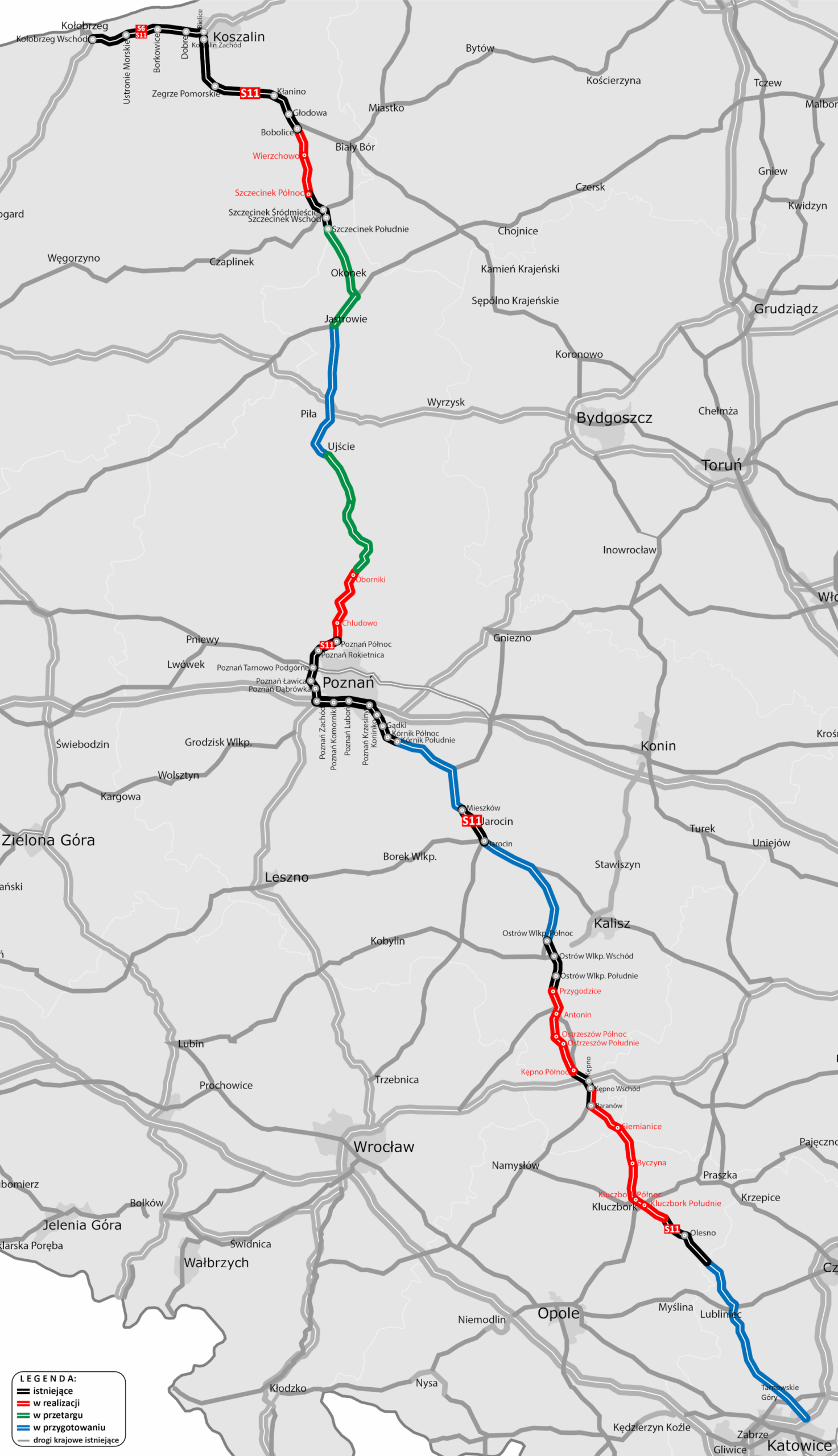 S11 połączy Pomorze ze Śląskiem. Sprawdzamy postęp prac